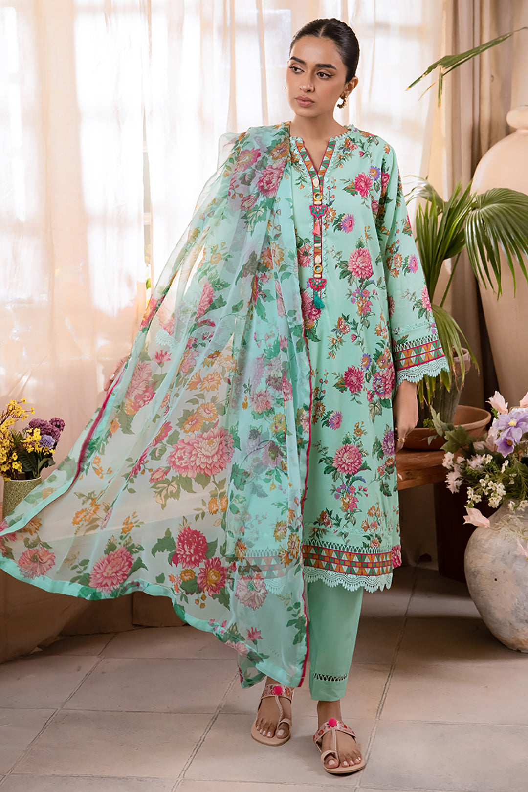 Shirt Shalwar Dupatta - 1046