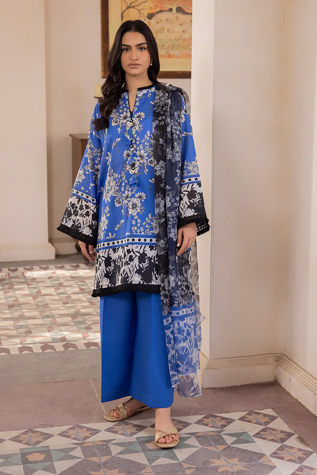 Shirt Shalwar Dupatta - 1047