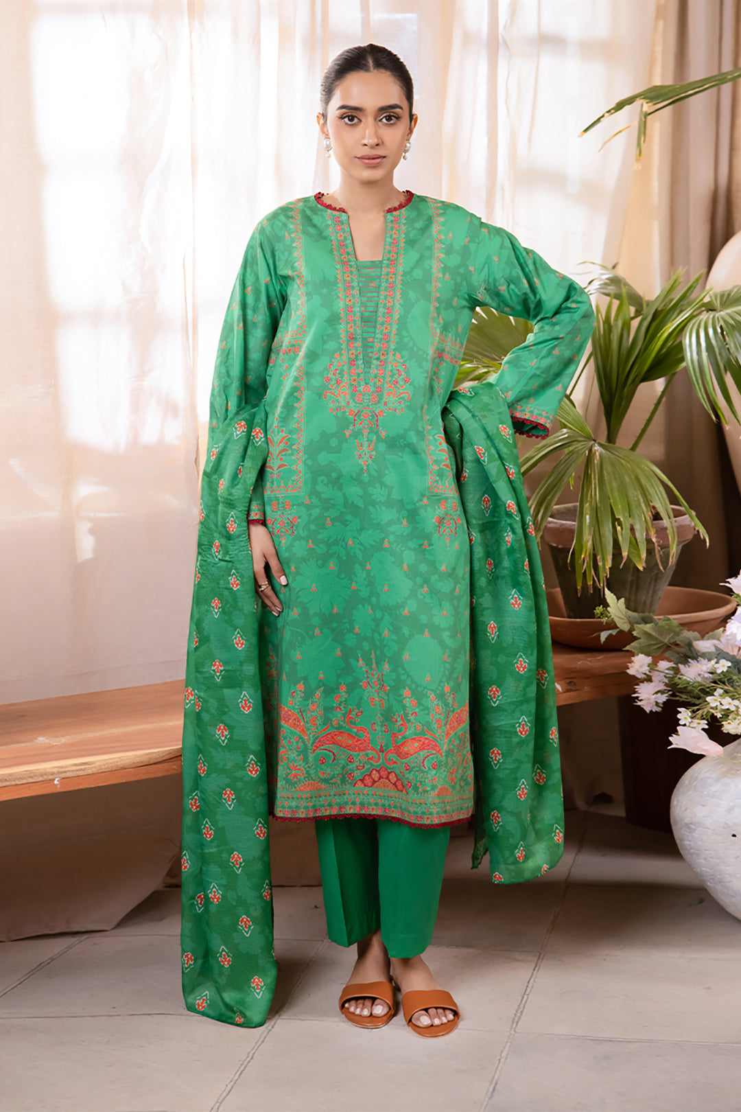 Shirt Shalwar Dupatta - 1048