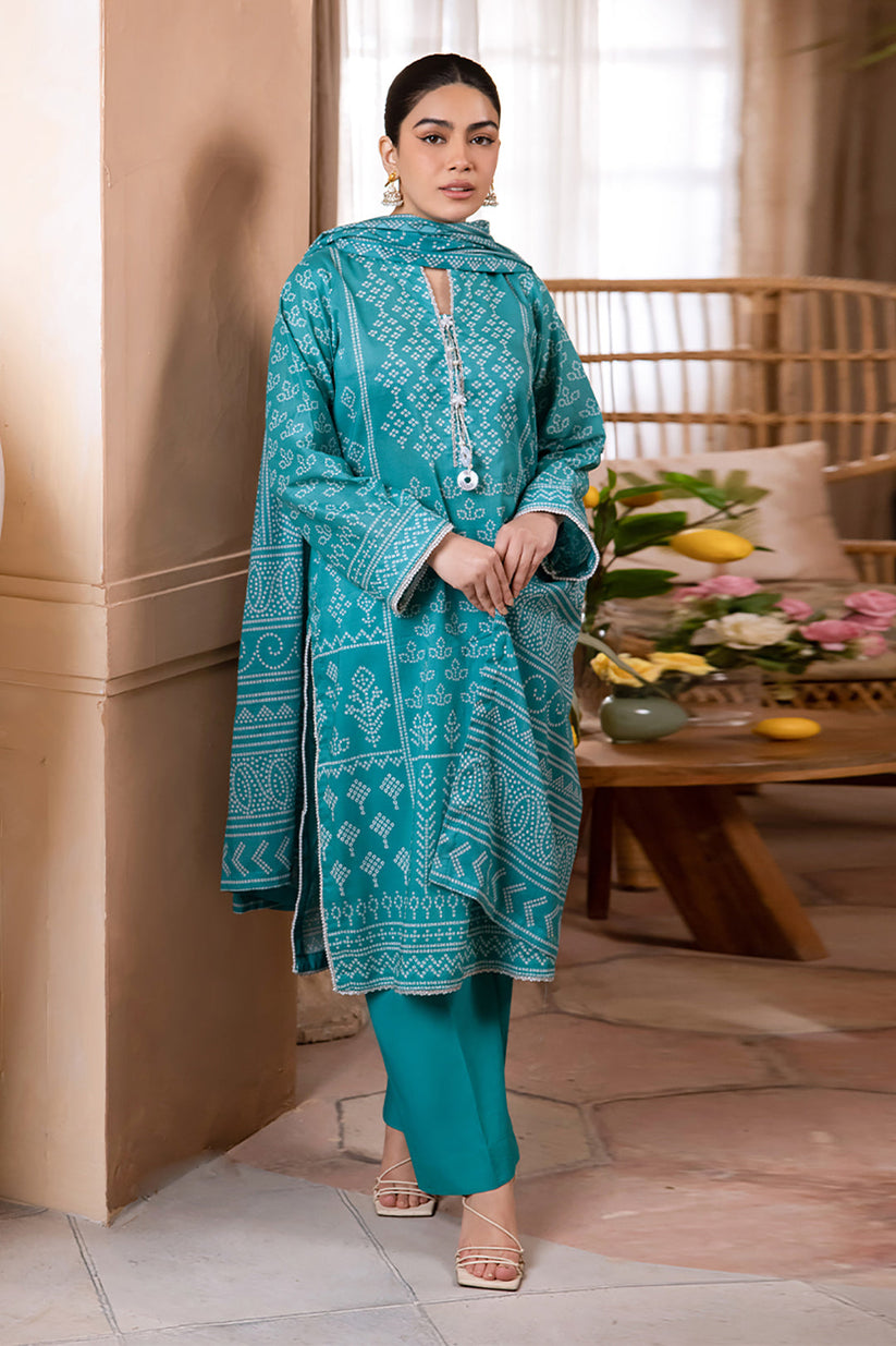 Sea green Unstitched for Women