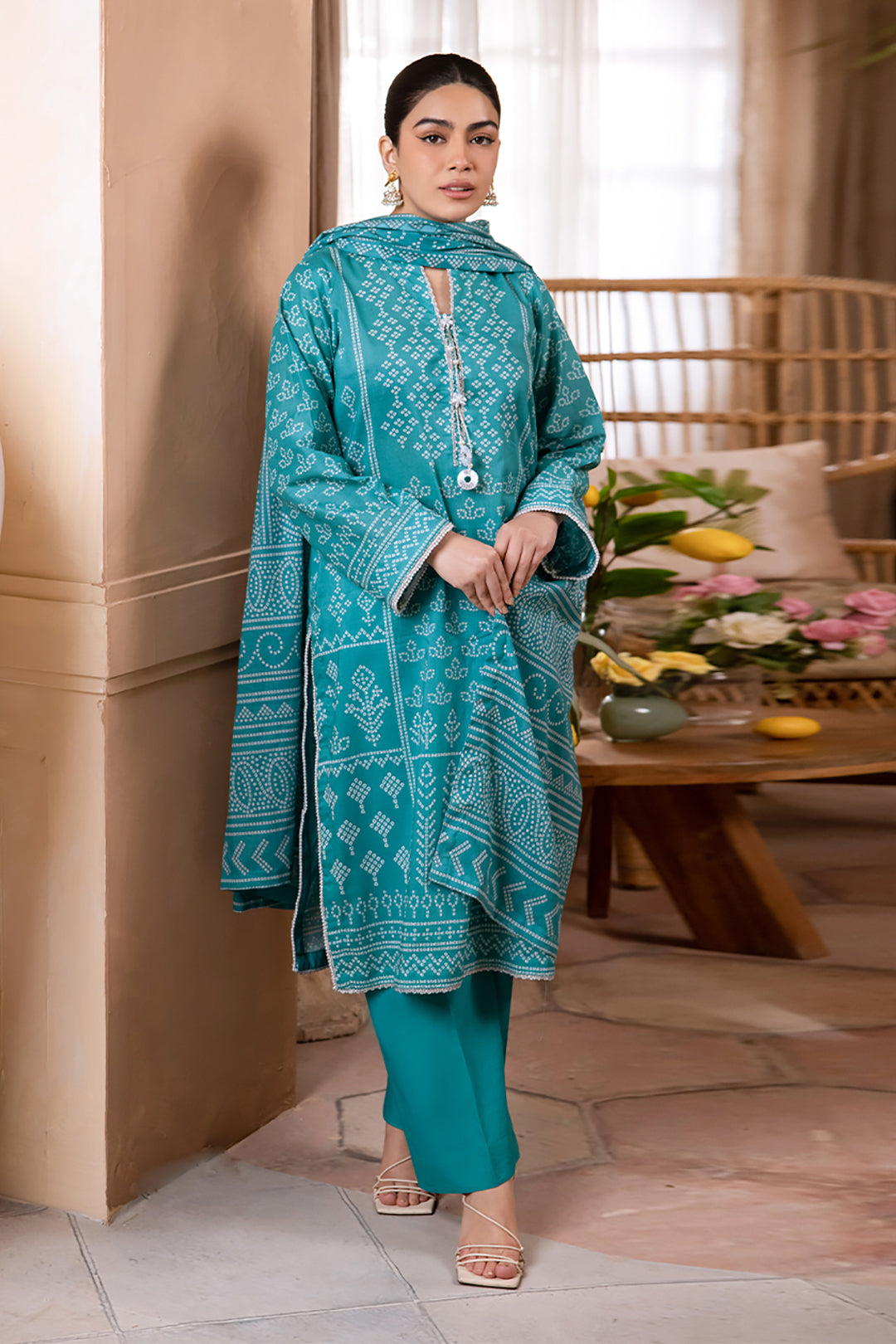 Shirt Shalwar Dupatta - 1056