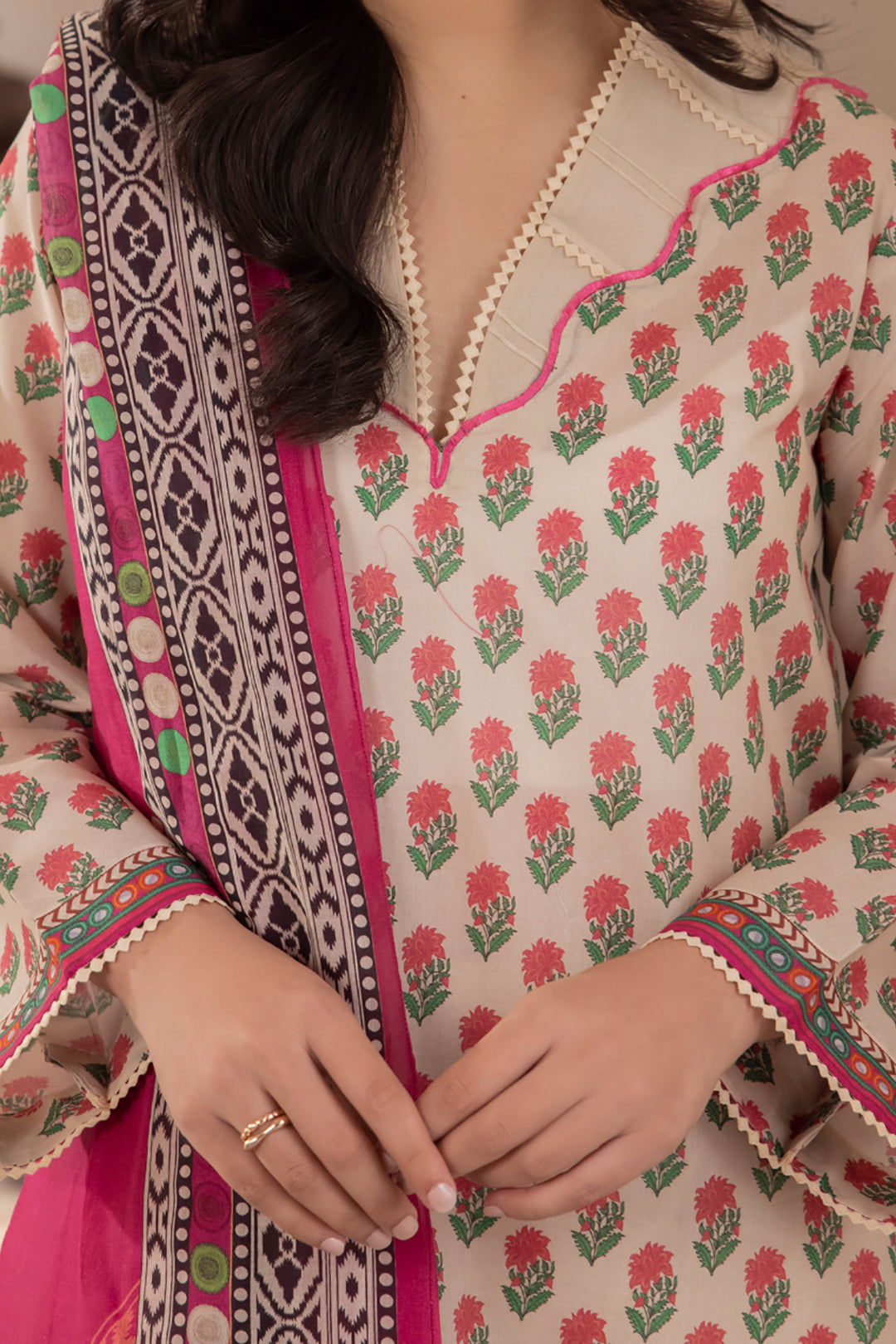 Shirt Shalwar Dupatta - 1074