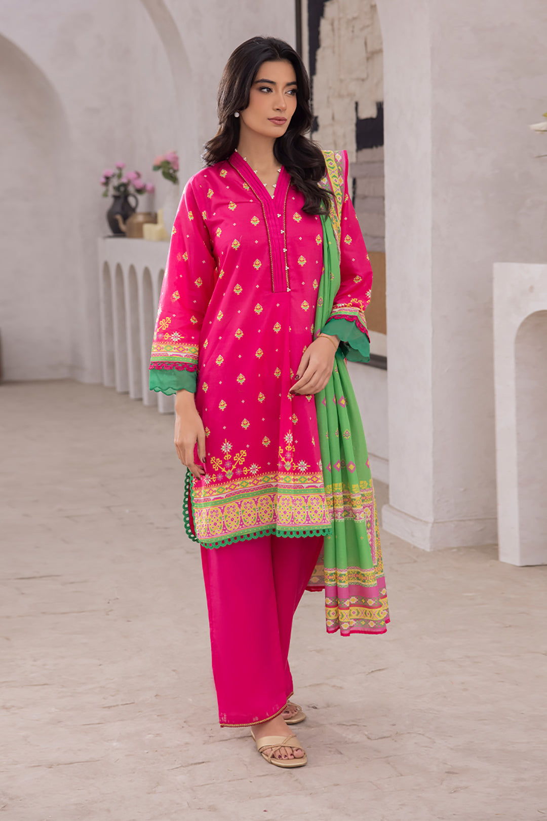 Shirt Shalwar Dupatta - 1084