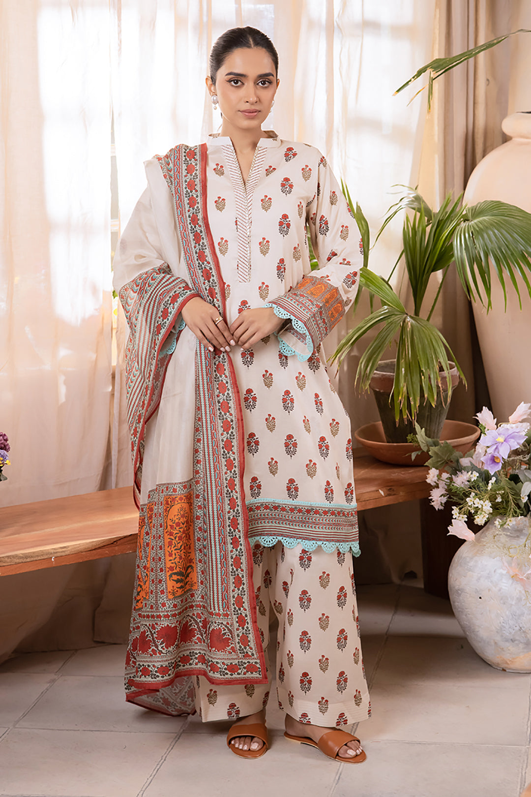 Shirt Shalwar Dupatta - 1096