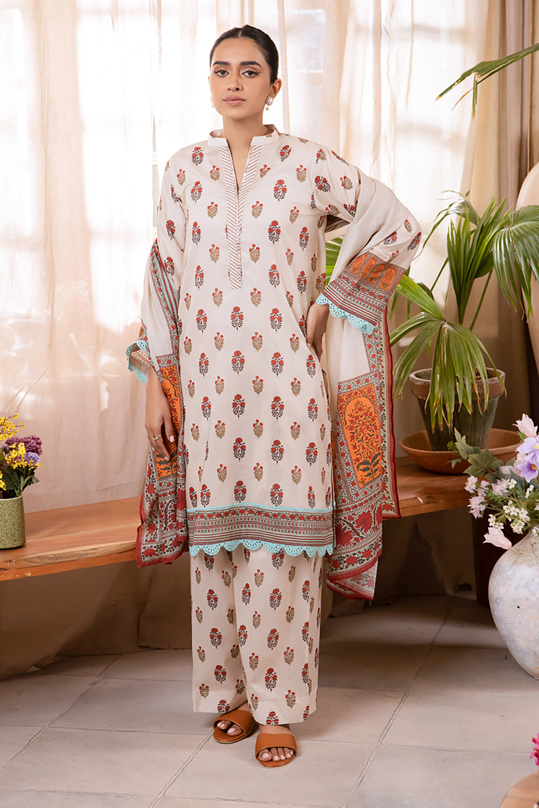 Shirt Shalwar Dupatta - 1096