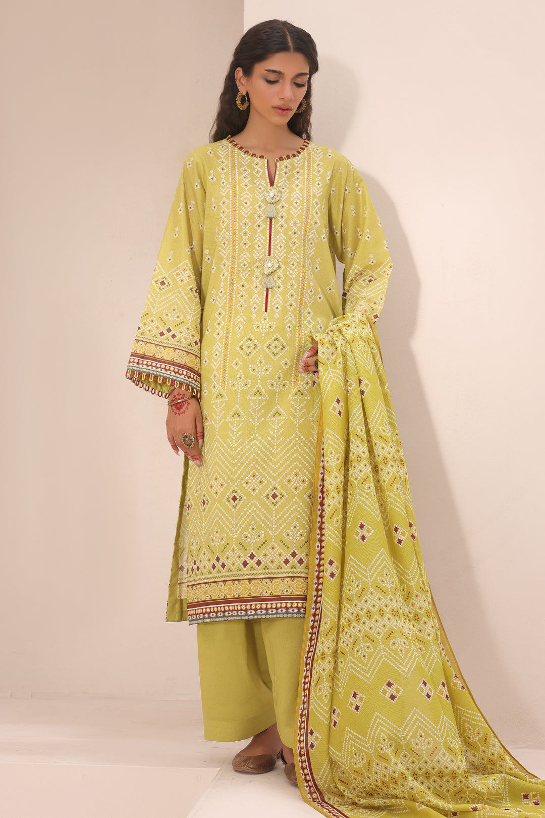 Shirt Shalwar Dupatta - 1195