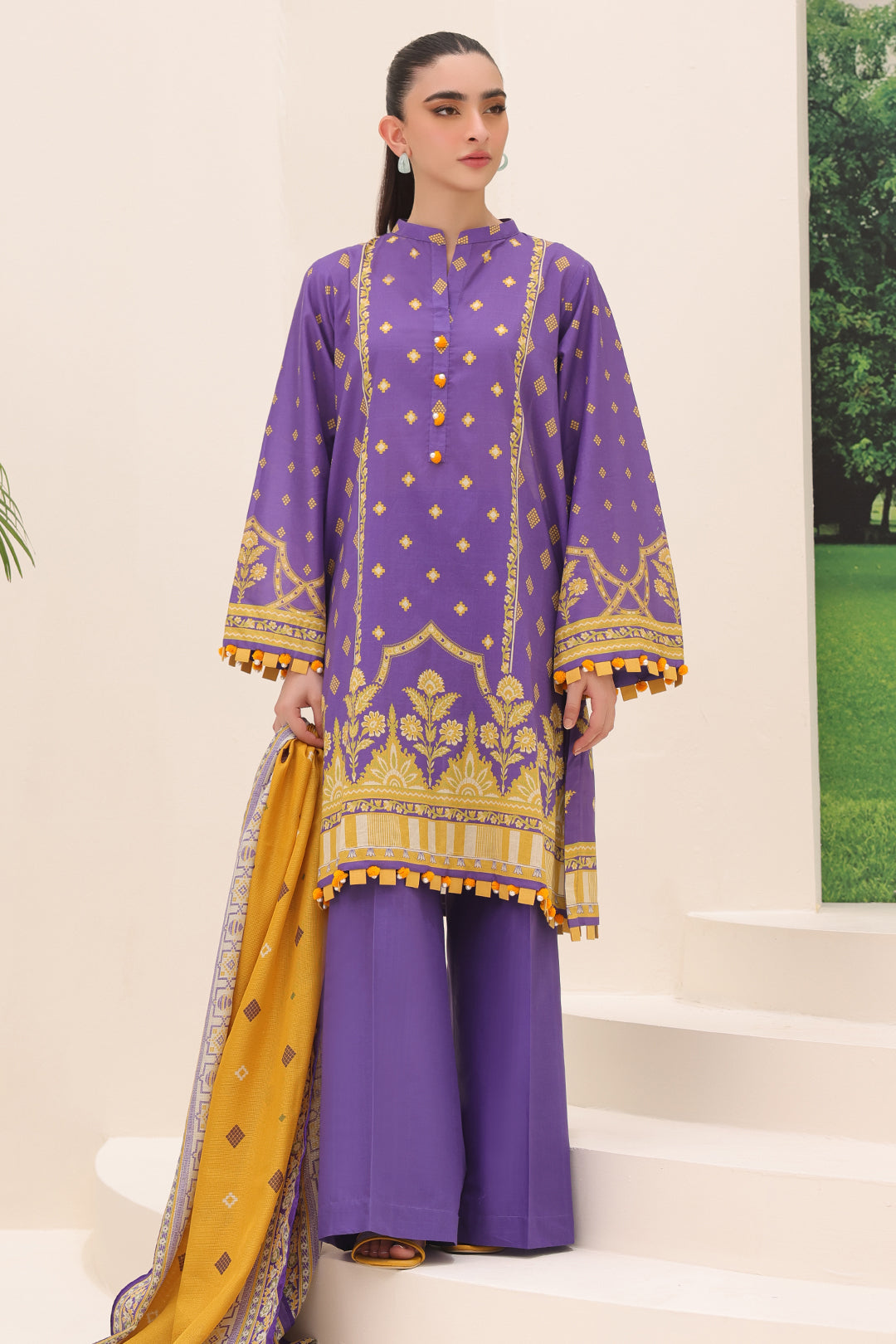 Shirt Shalwar Dupatta - 1196