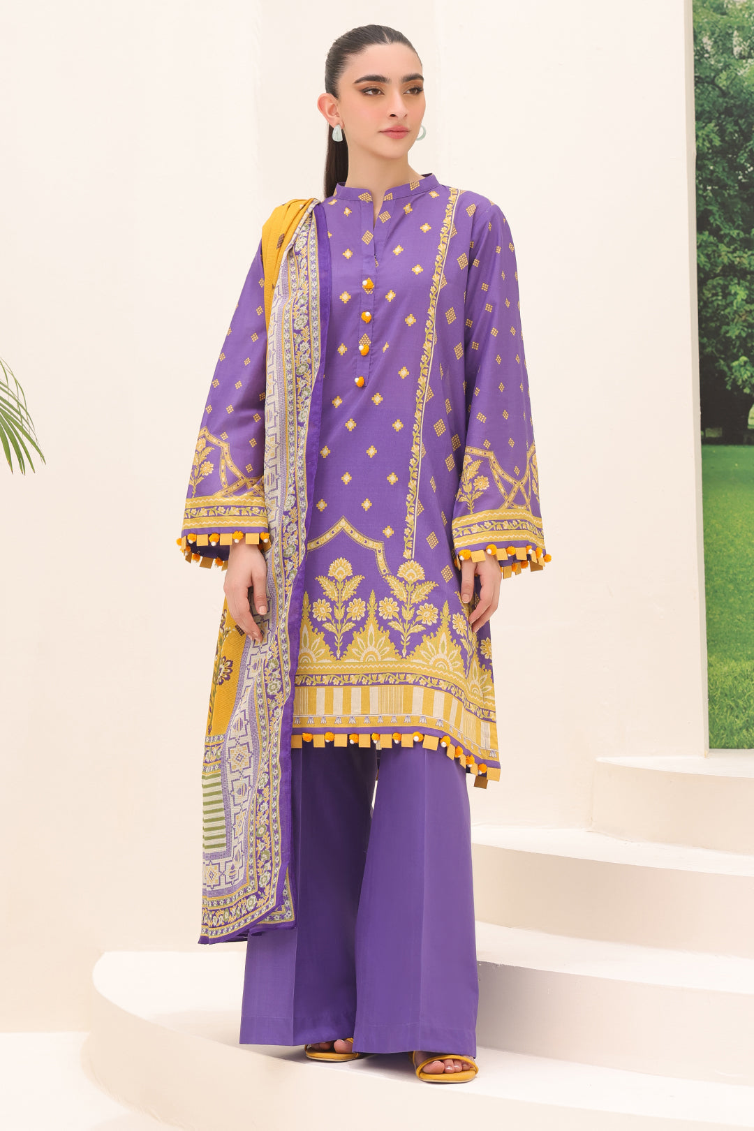 Shirt Shalwar Dupatta - 1196