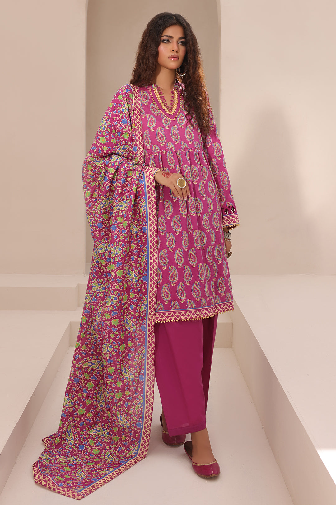 Shirt Shalwar Dupatta - 1199