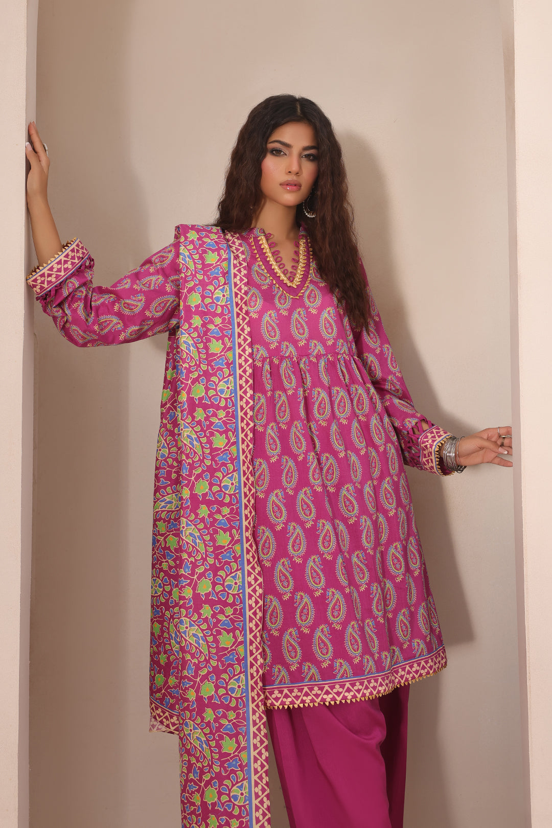 Shirt Shalwar Dupatta - 1199