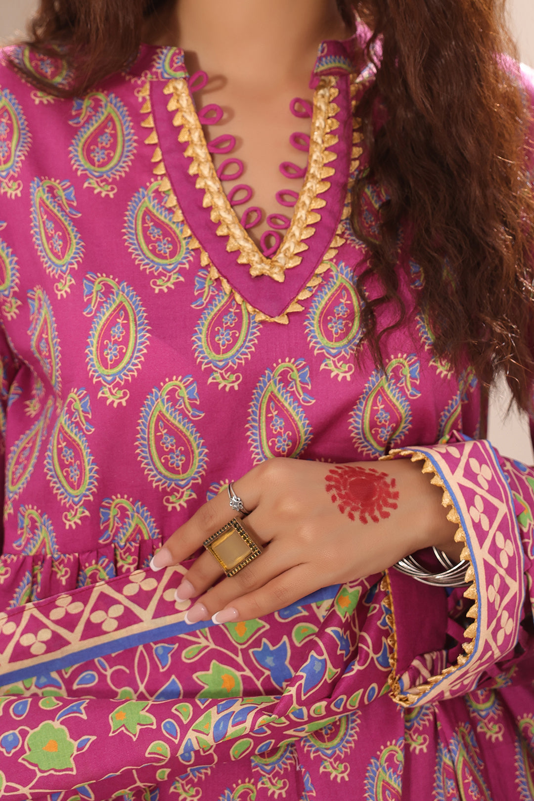 Shirt Shalwar Dupatta - 1199