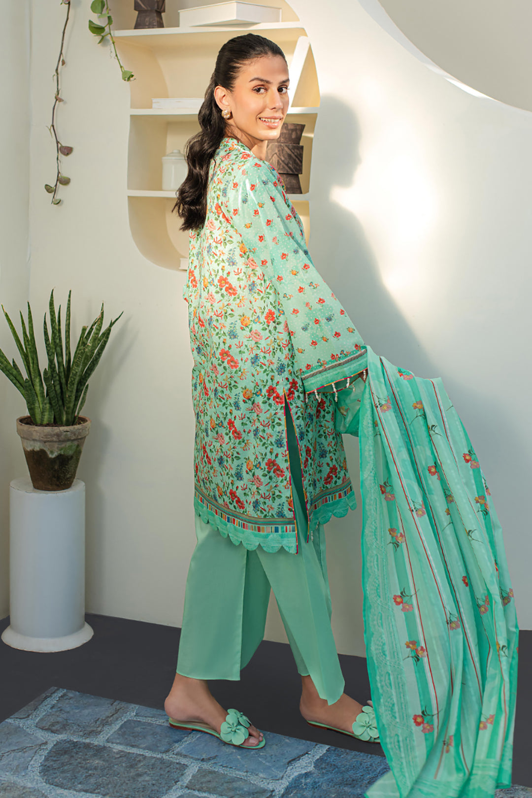 Shirt Shalwar Dupatta - 1208