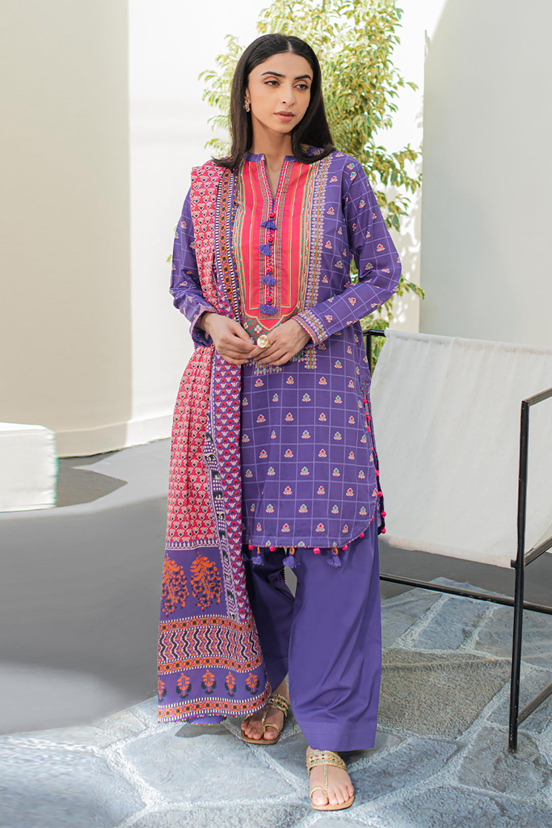 Shirt Shalwar Dupatta - 1217