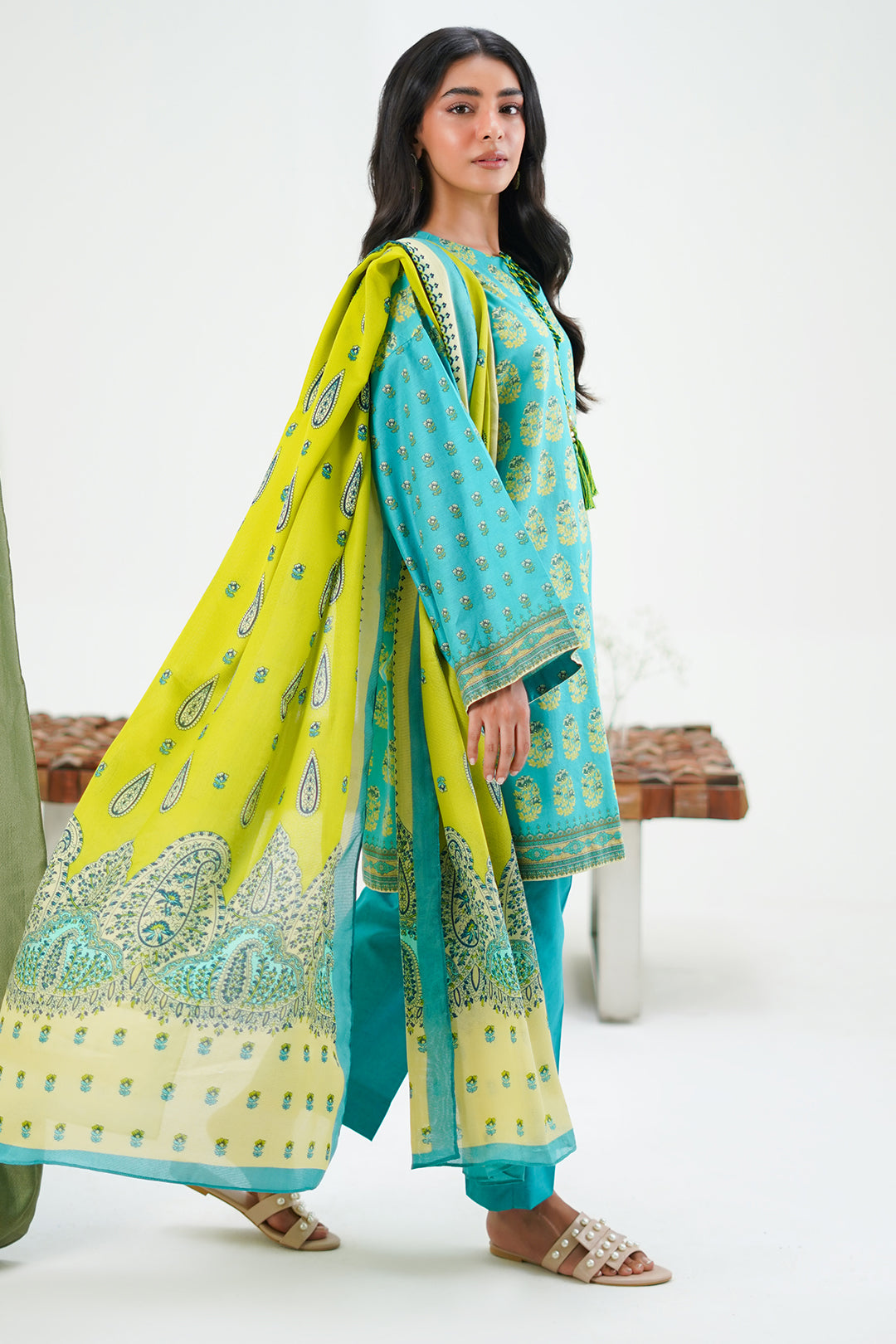 Shirt Shalwar Dupatta - 1328