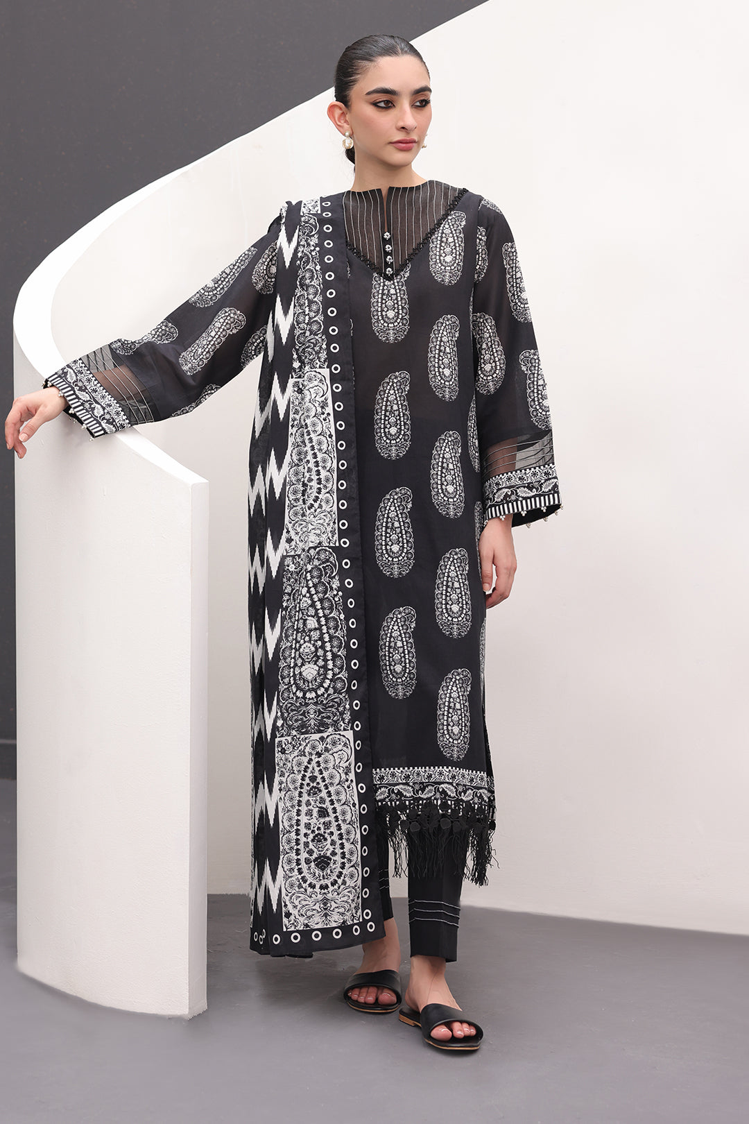 Shirt Shalwar Dupatta - 1525