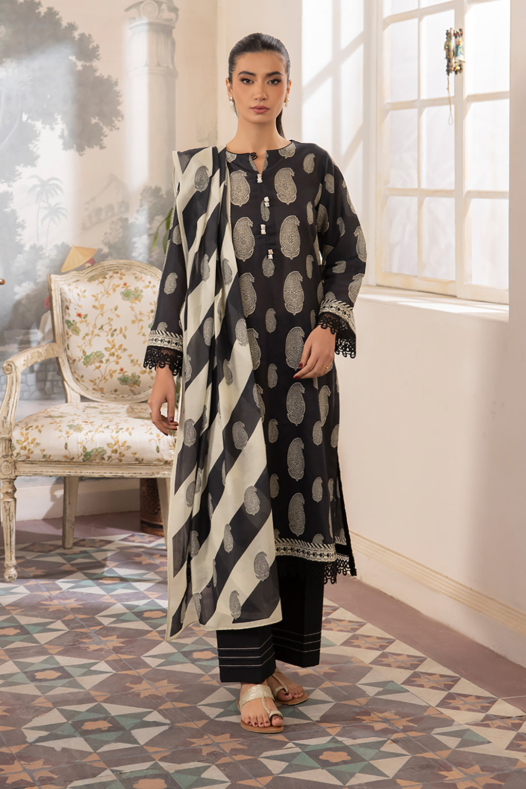 Shirt Shalwar Dupatta - 1606