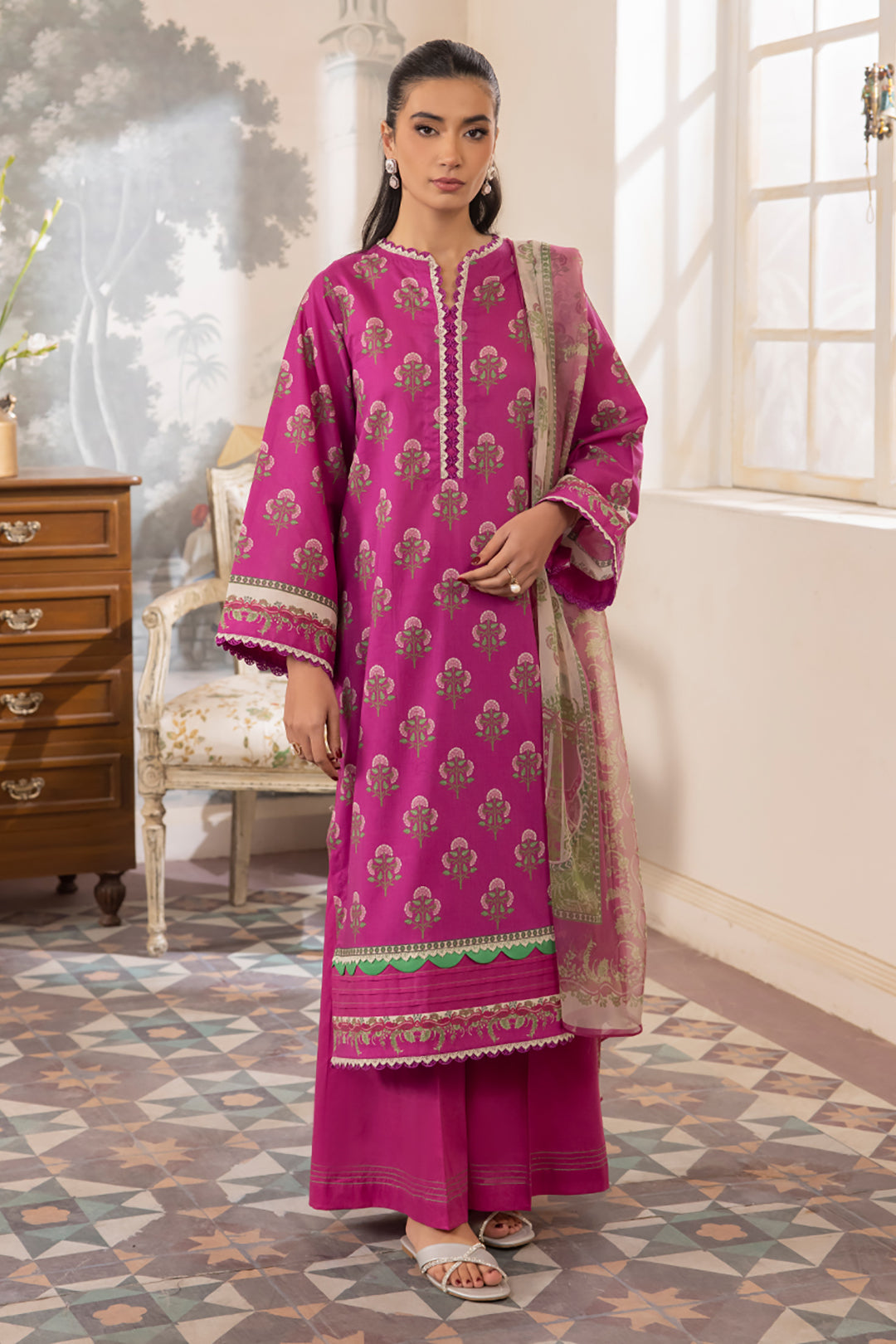 Shirt Shalwar Dupatta - 1626