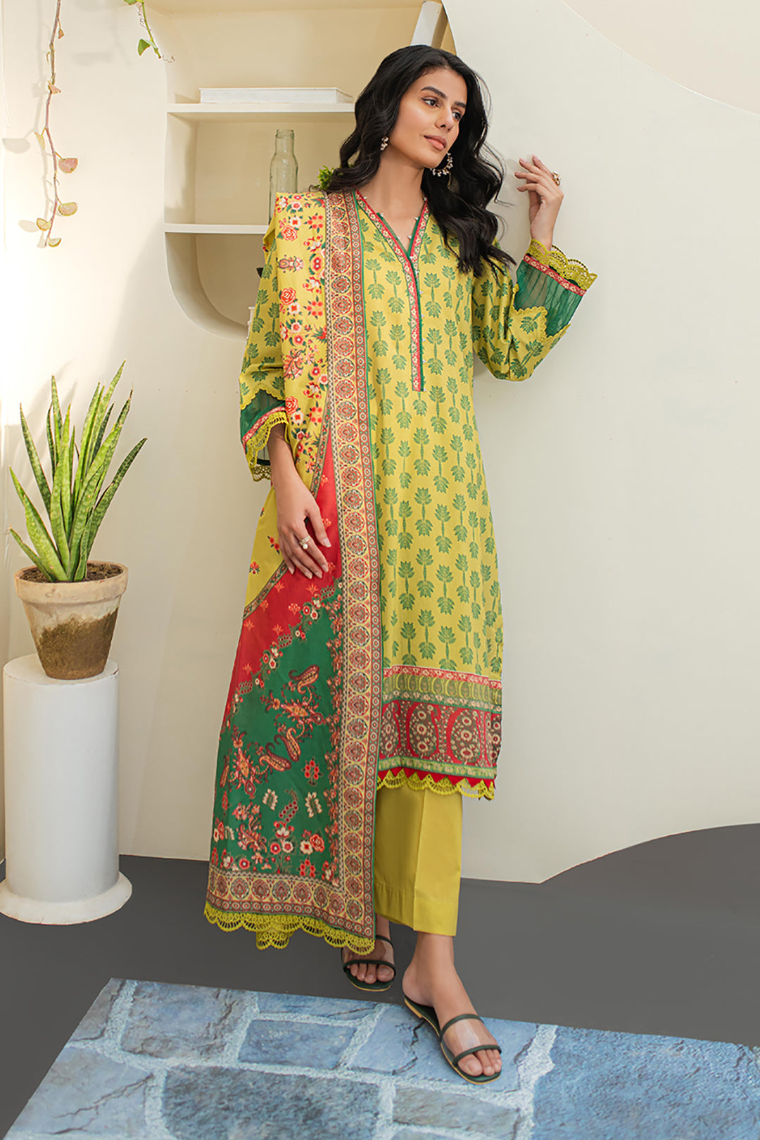 Shirt Shalwar Dupatta - 1668