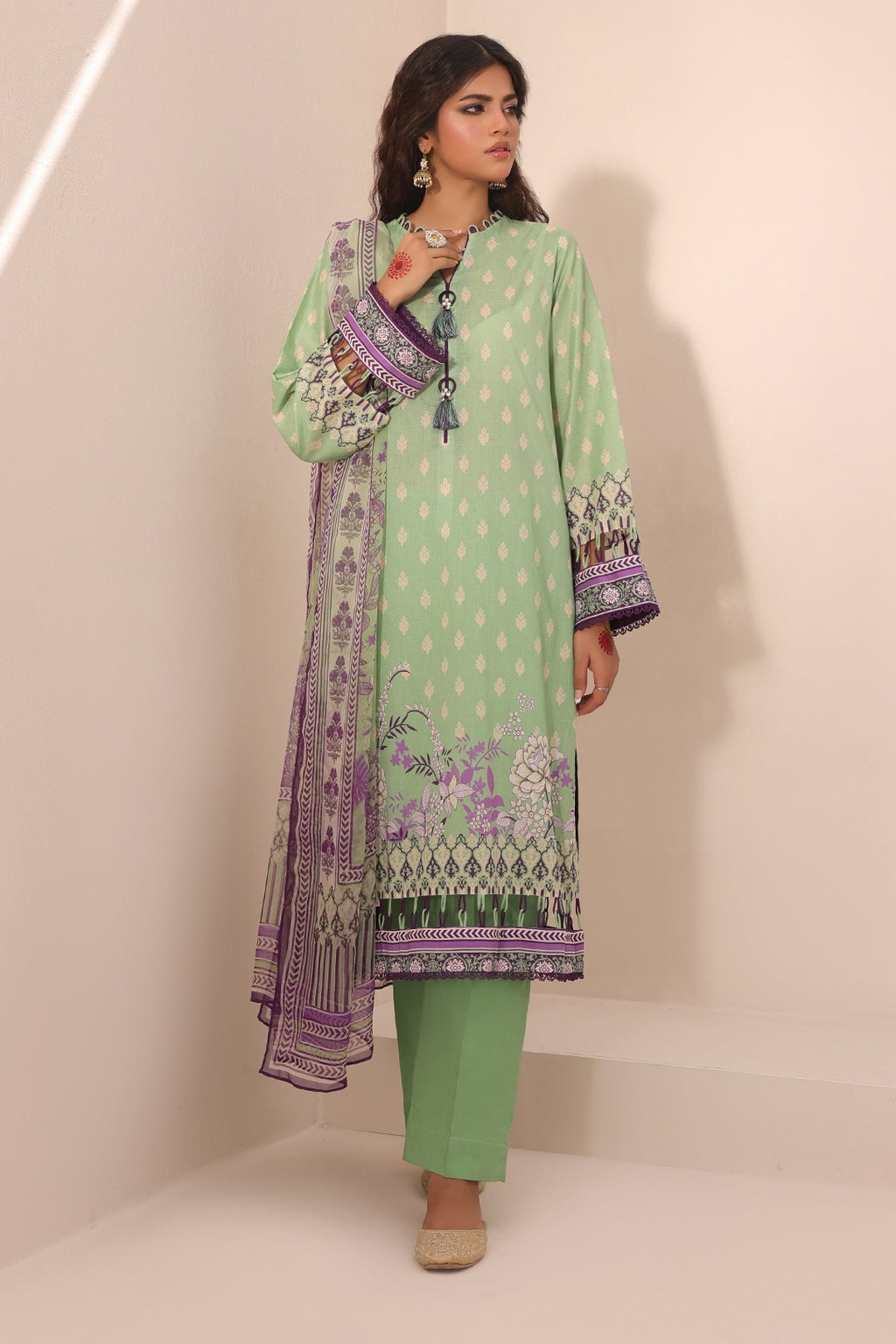 Shirt Shalwar Dupatta - 1696