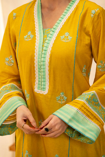 Embroidered Shirt Shalwar - 0020