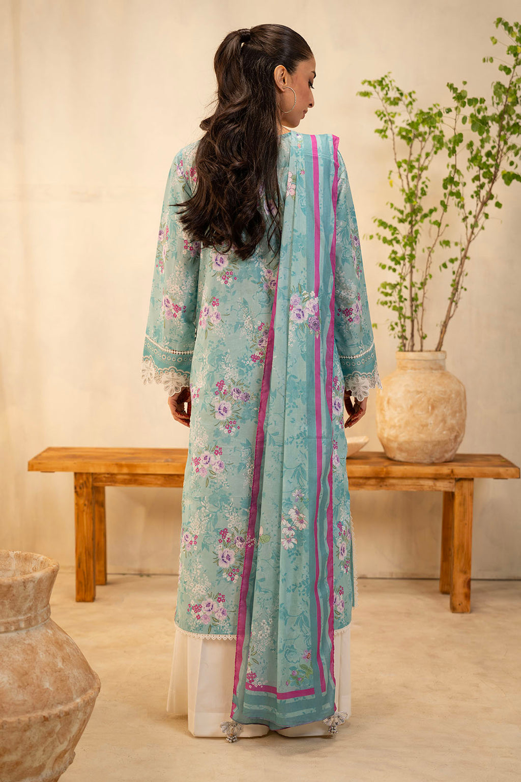 Embroidered Shirt Dupatta - 0021