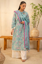 Embroidered Shirt Dupatta - 0021