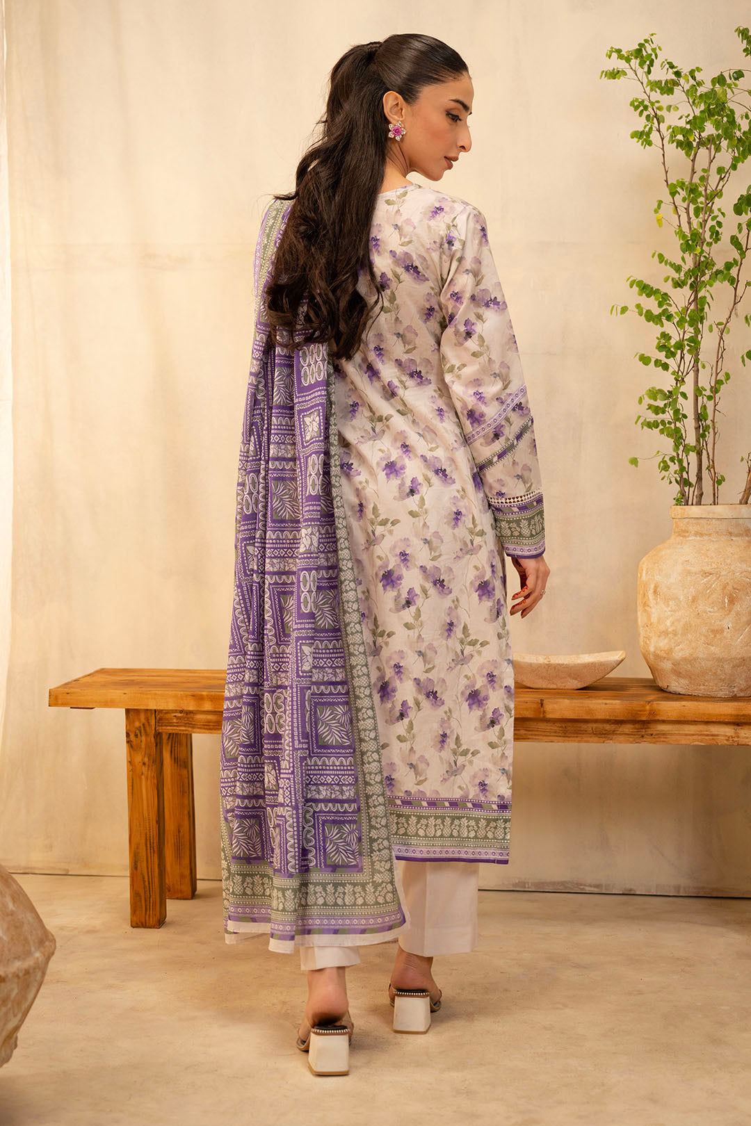 Embroidered Shirt Dupatta - 0022