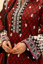 Embroidered Shirt Dupatta - 0024