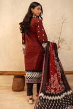 Embroidered Shirt Dupatta - 0024