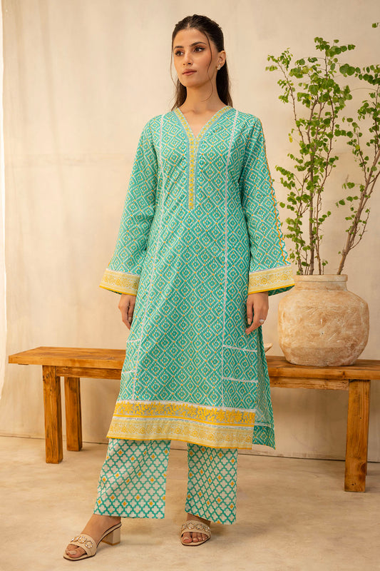 Embroidered Shirt Shalwar - 0096