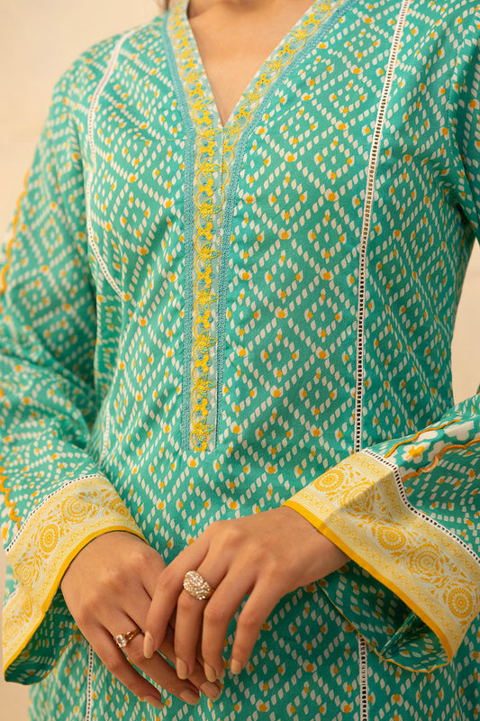 Embroidered Shirt Shalwar - 0096