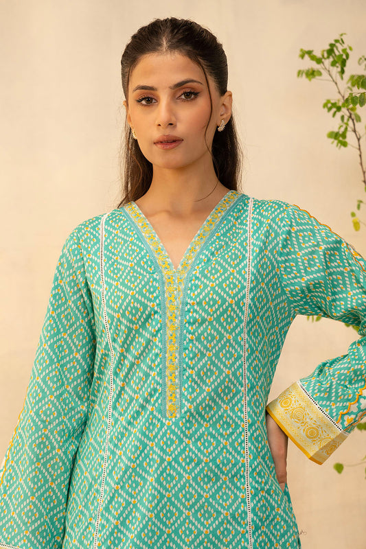 Embroidered Shirt Shalwar - 0096