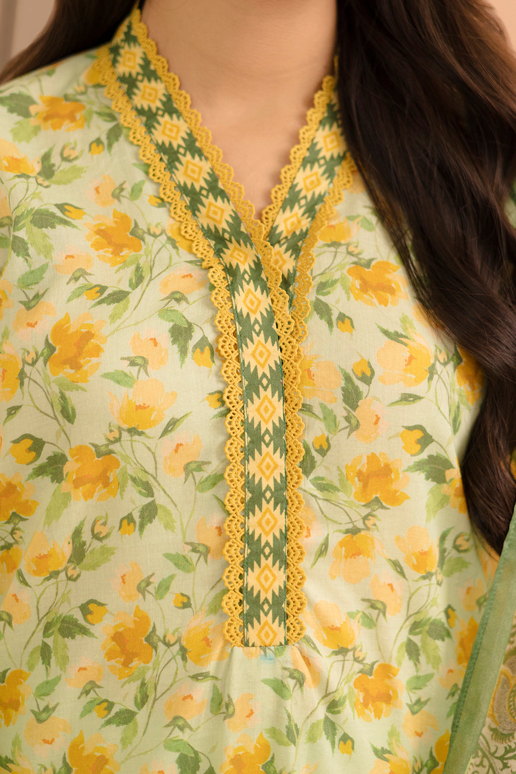 Embroidered Shirt Dupatta - 0104