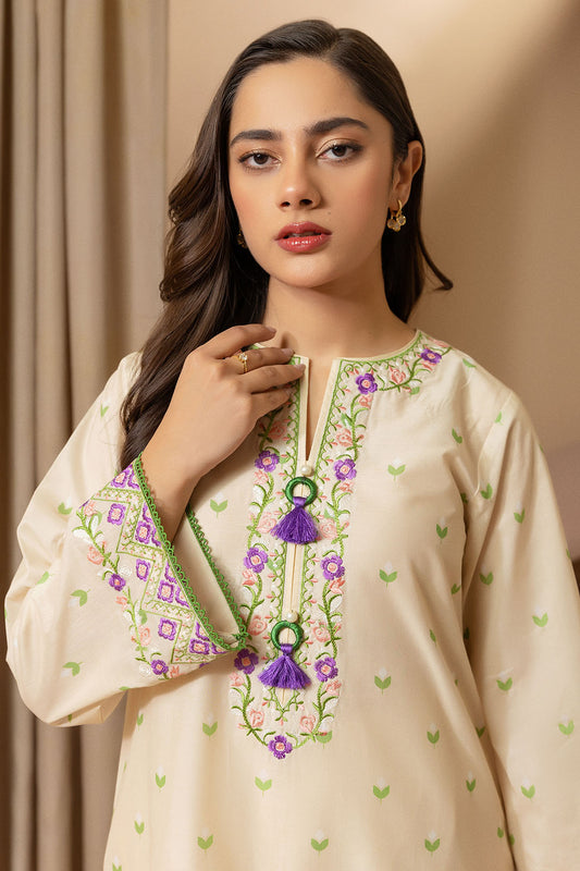 Embroidered Shirt Dupatta - 0105