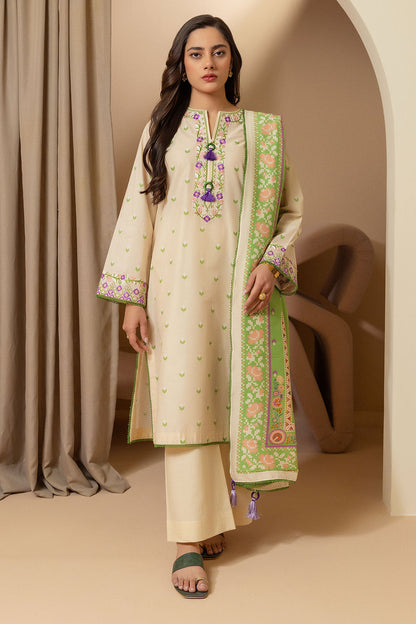 Embroidered Shirt Dupatta - 0105