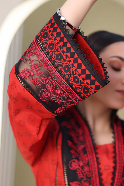 Embroidered Shirt Shalwar - 0168