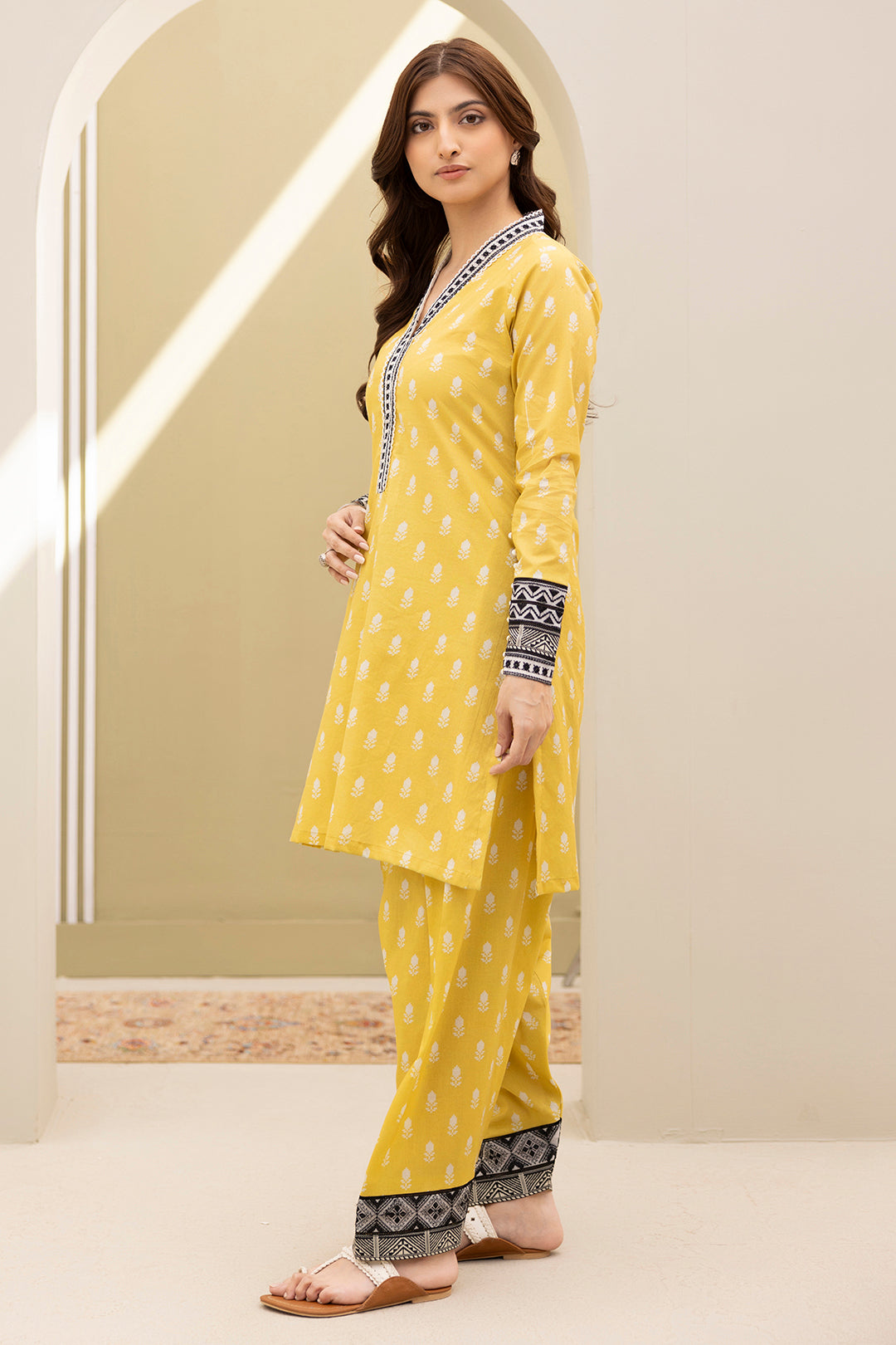 Embroidered Shirt Shalwar - 0170