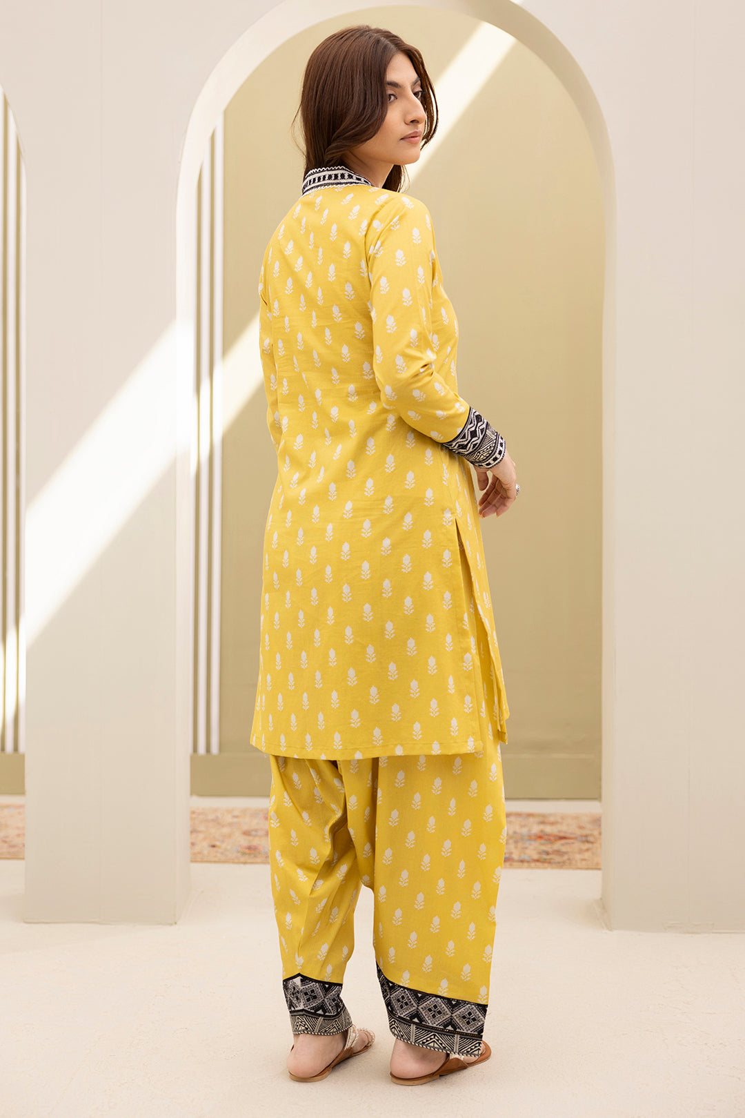 Embroidered Shirt Shalwar - 0170