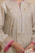 Embroidered Shirt Dupatta - 0177