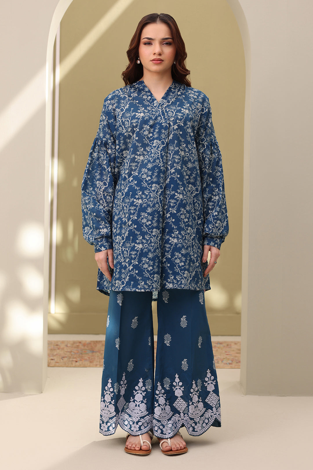 Embroidered Shirt Shalwar - 0229