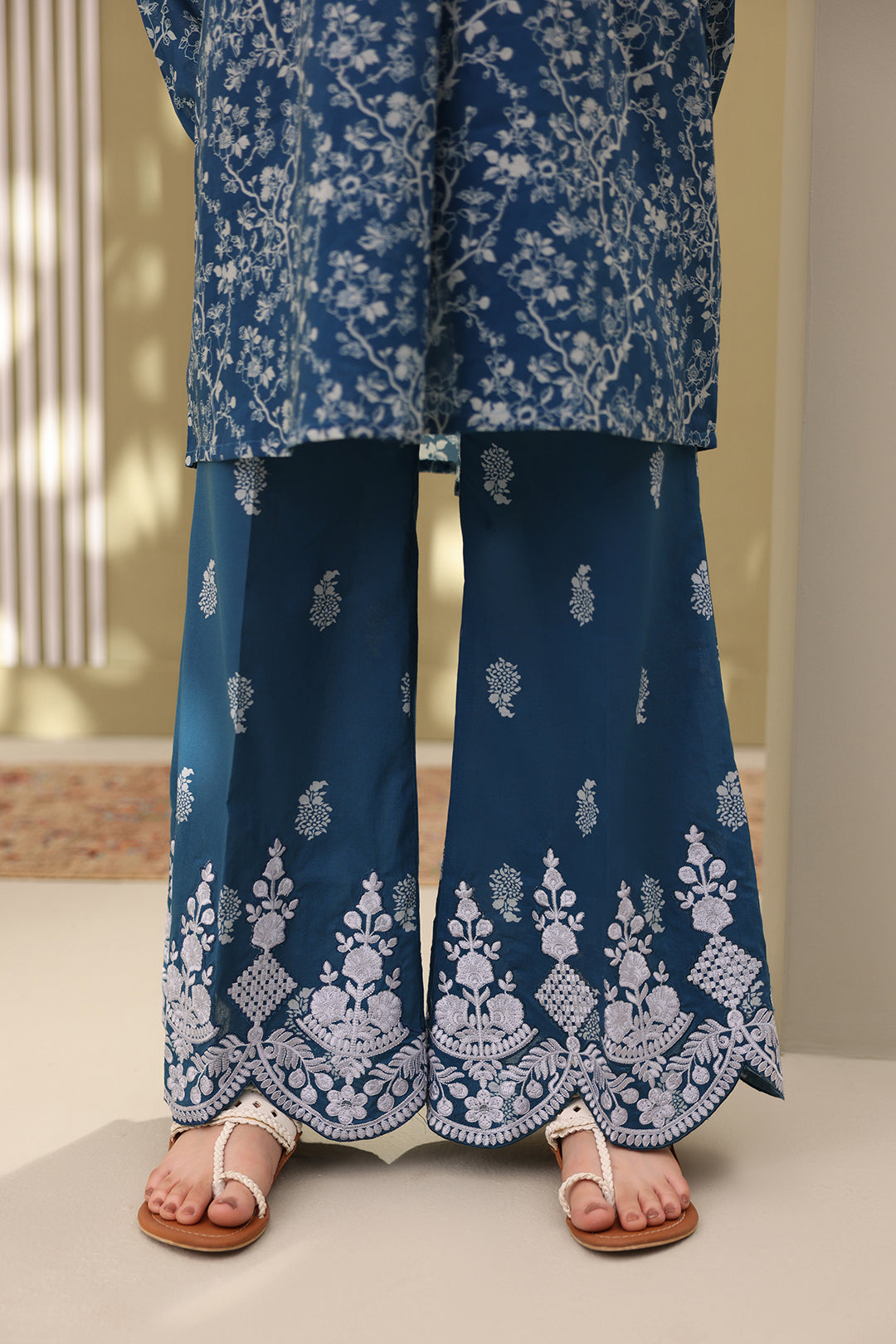Embroidered Shirt Shalwar - 0229