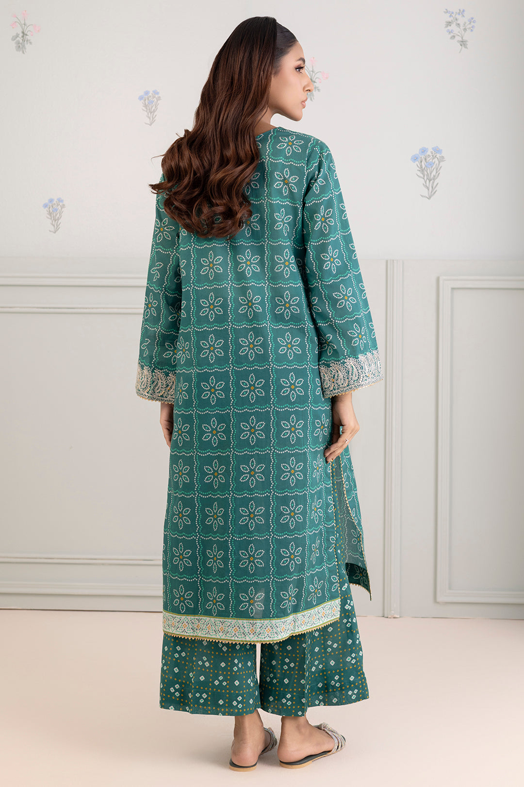 Embroidered Shirt Shalwar - 0233