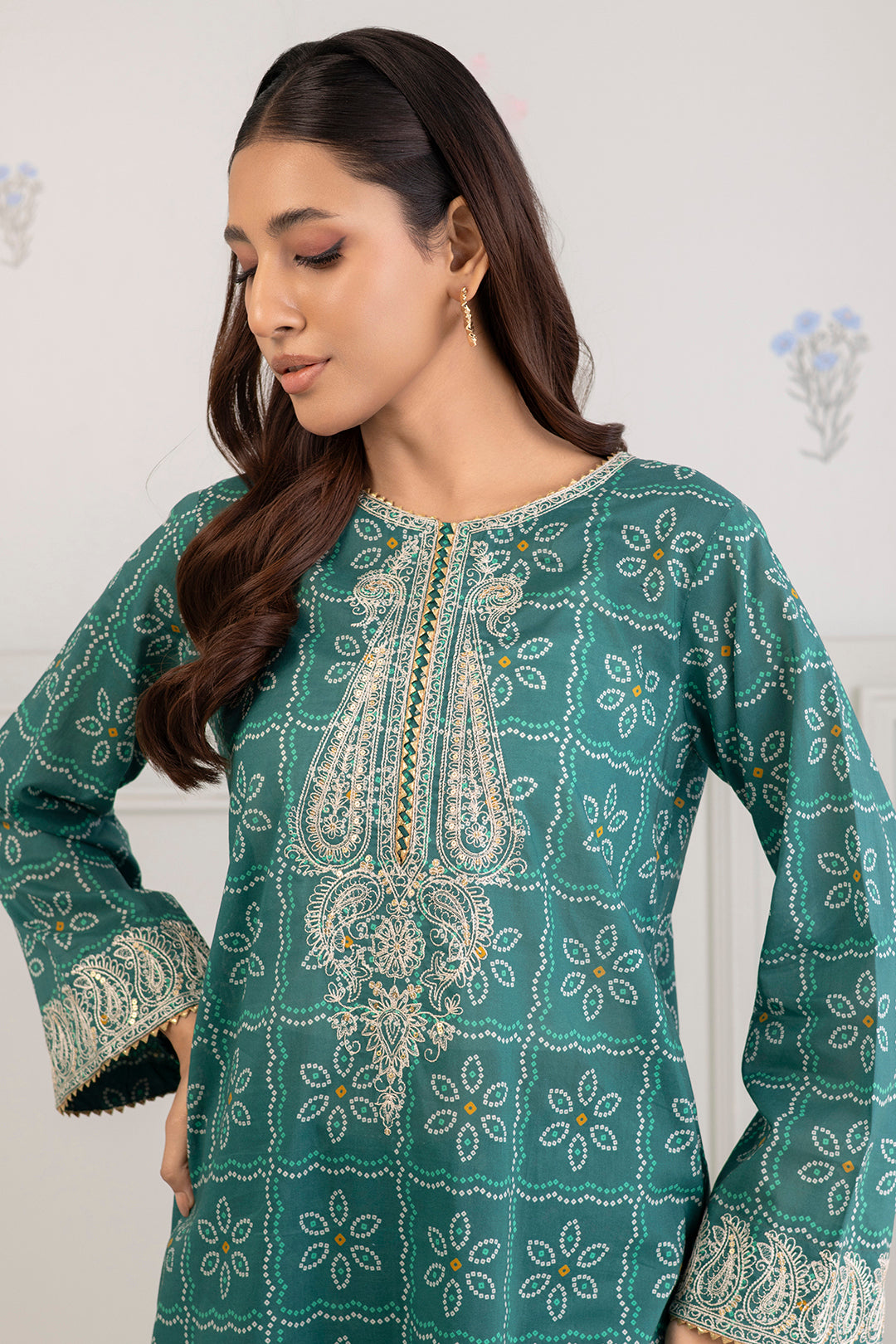 Embroidered Shirt Shalwar - 0233