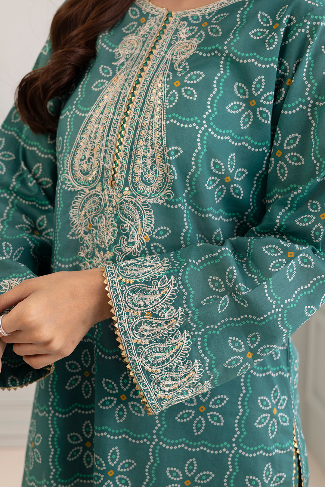 Embroidered Shirt Shalwar - 0233