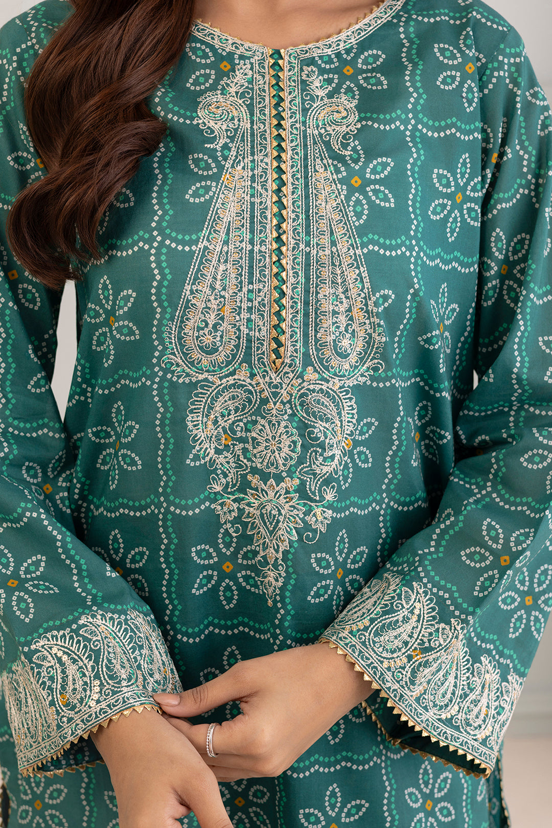 Embroidered Shirt Shalwar - 0233