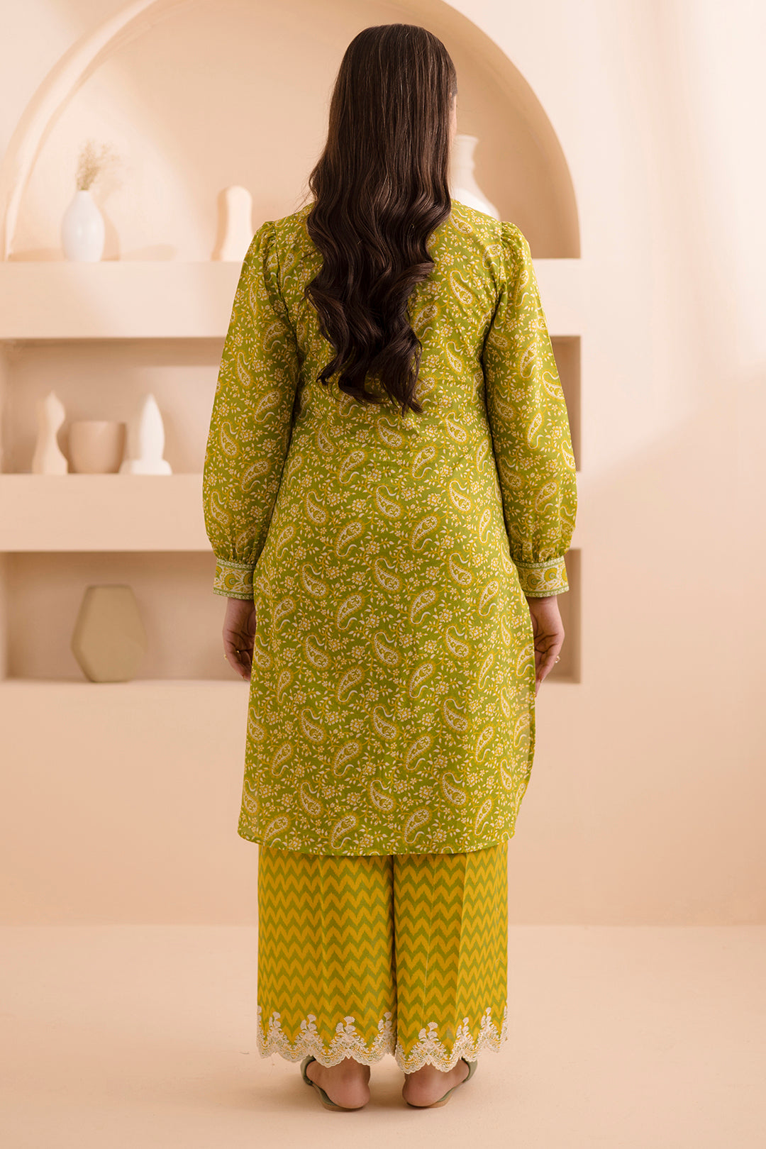 Embroidered Shirt Shalwar - 0236