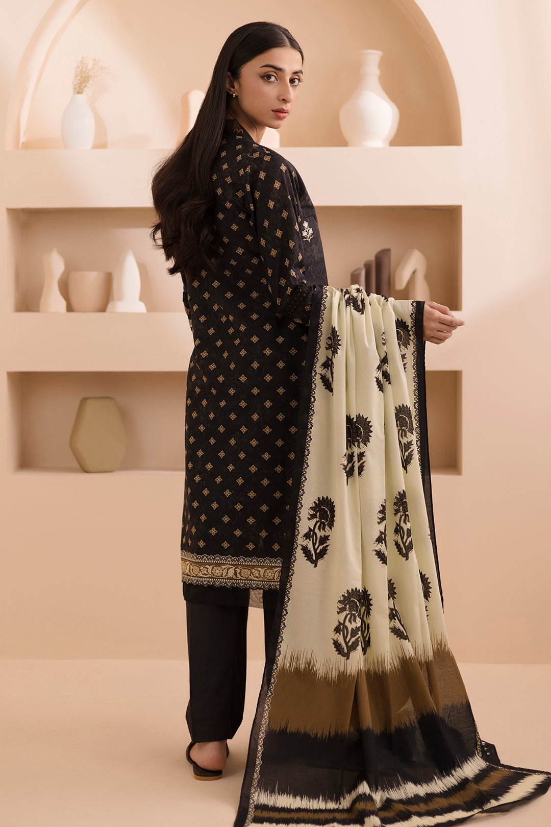 Embroidered Shirt Dupatta - 0242