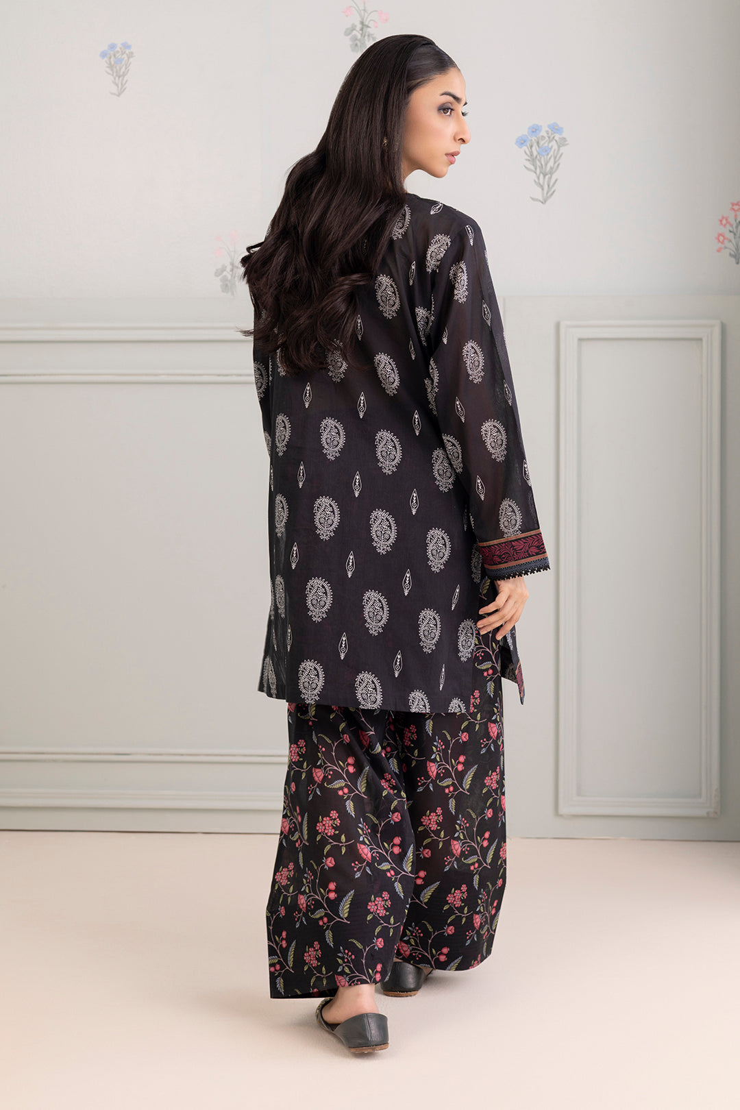 Embroidered Shirt Shalwar - 0309