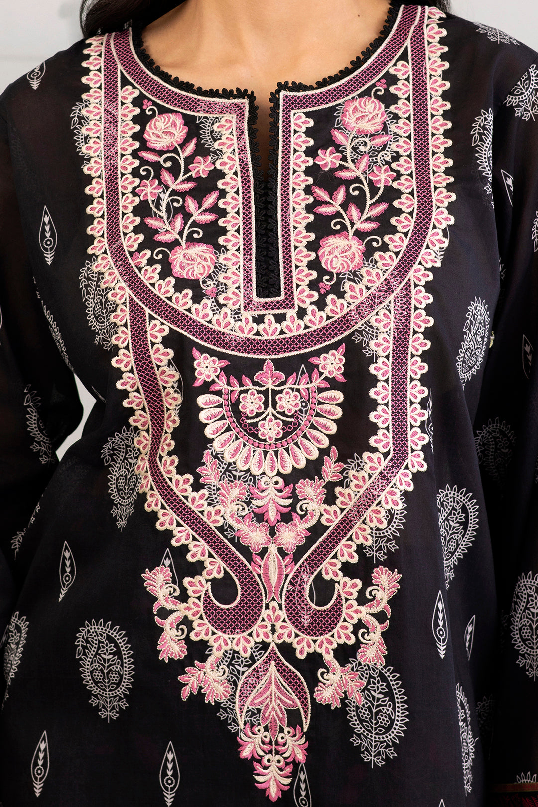 Embroidered Shirt Shalwar - 0309