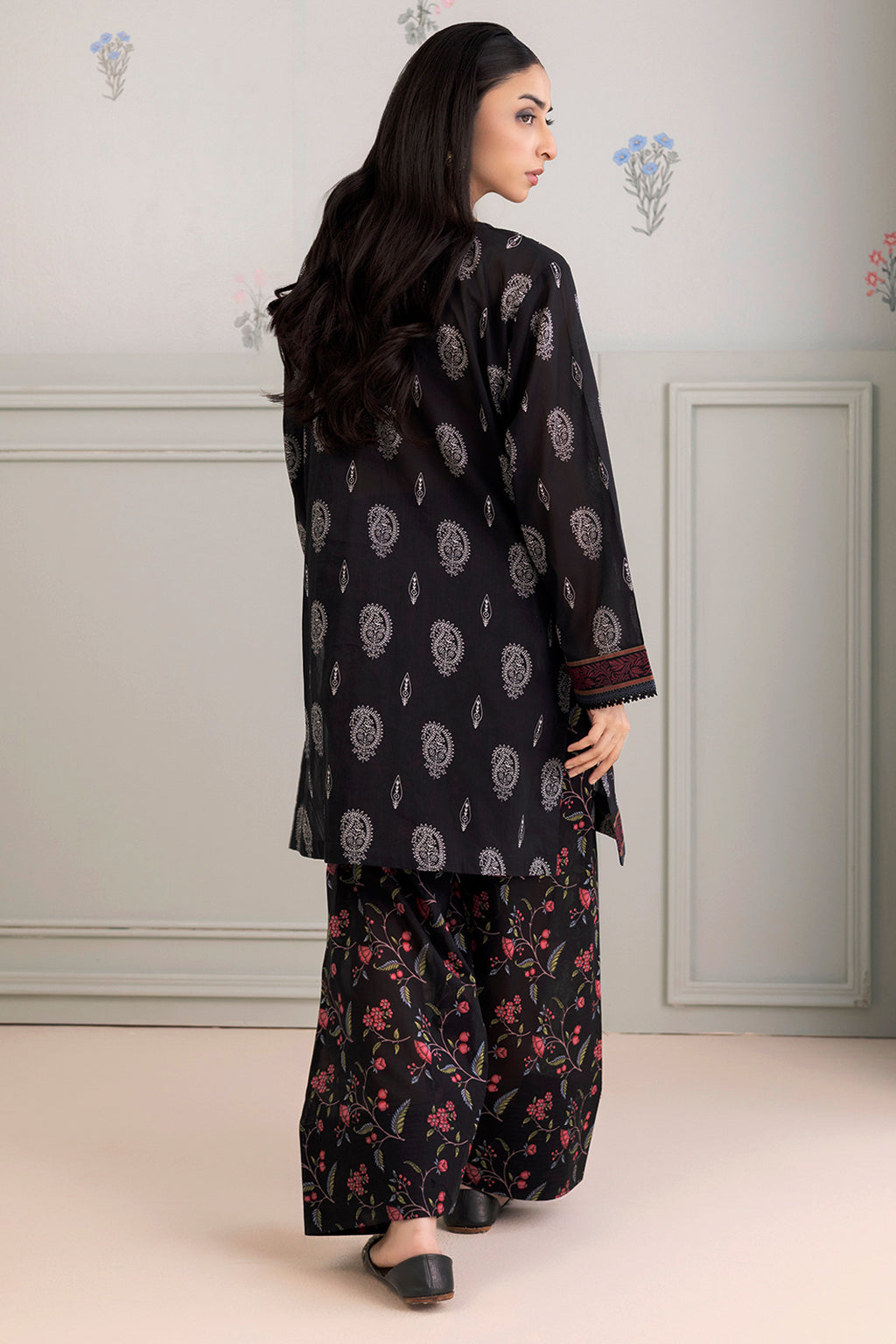 Embroidered Shirt Shalwar - 0309